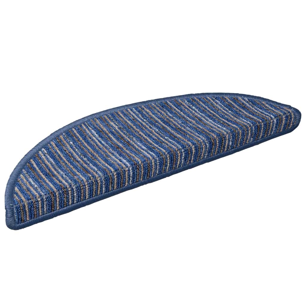 Tappetini per scale autoadesivi 15 pz 56 x 17 x 3 cm Non-Slip