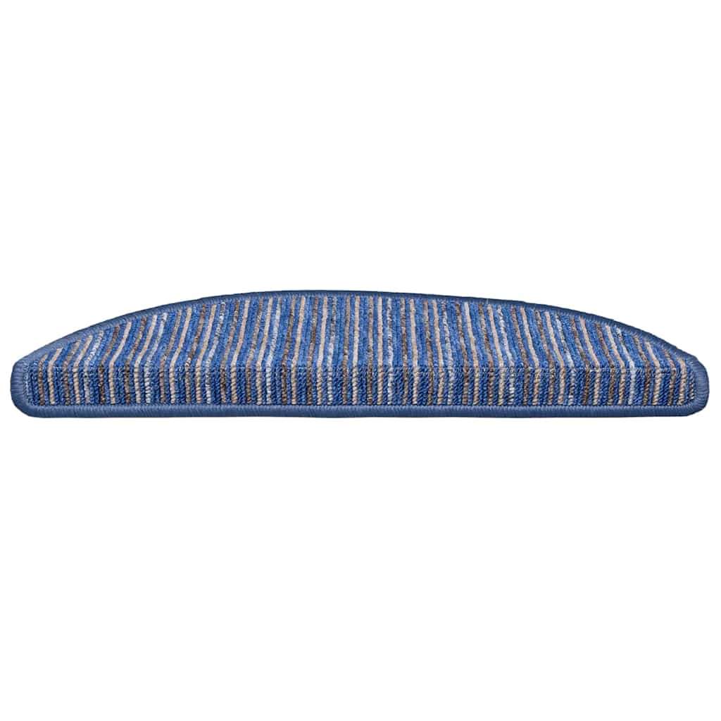 Tappetini per scale autoadesivi 15 pz 56 x 17 x 3 cm Non-Slip
