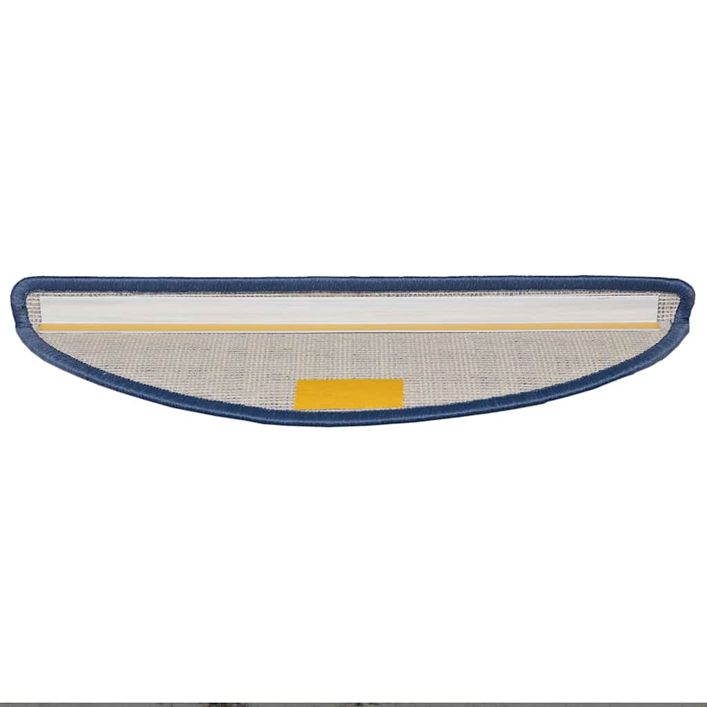 Tappetini per scale autoadesivi 15 pz 56 x 17 x 3 cm Non-Slip