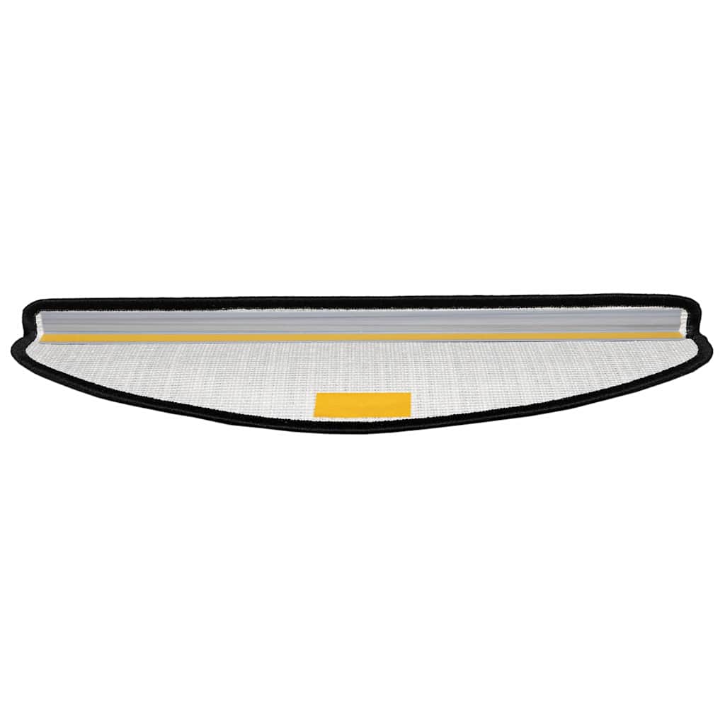 Tappetini per scale autoadesivi 15 pz 65 x 21 x 4 cm Non-Slip