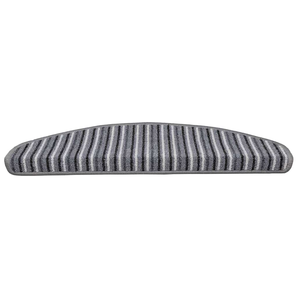 Tappetini per scale autoadesivi 15 pz 65 x 21 x 4 cm Non-Slip