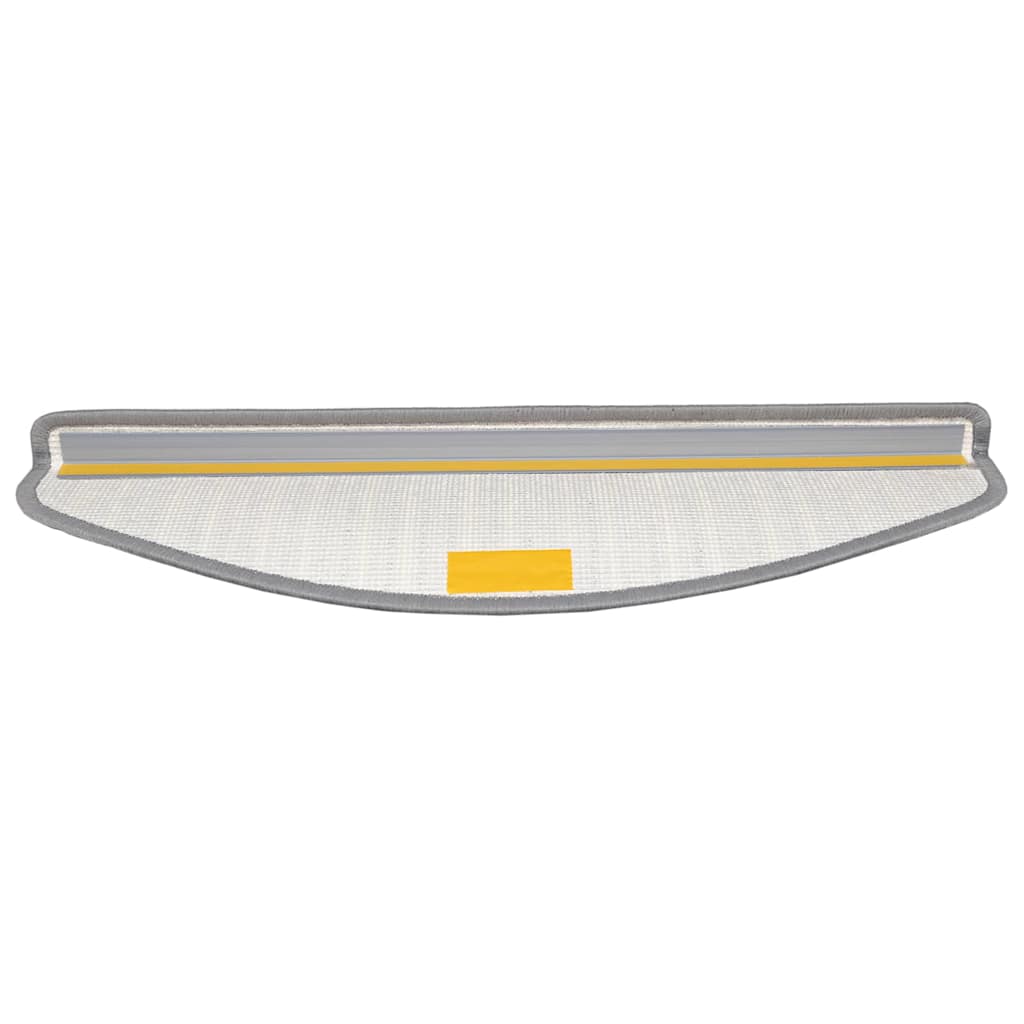 Tappetini per scale autoadesivi 15 pz 65 x 21 x 4 cm Non-Slip