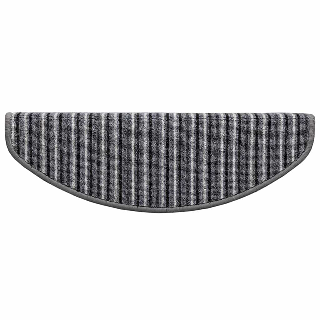 Tappetini per scale autoadesivi 15 pz 65 x 21 x 4 cm Non-Slip