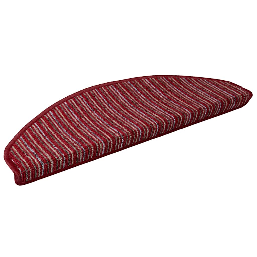 Tappetini per scale autoadesivi 15 pz 65 x 21 x 4 cm Non-Slip
