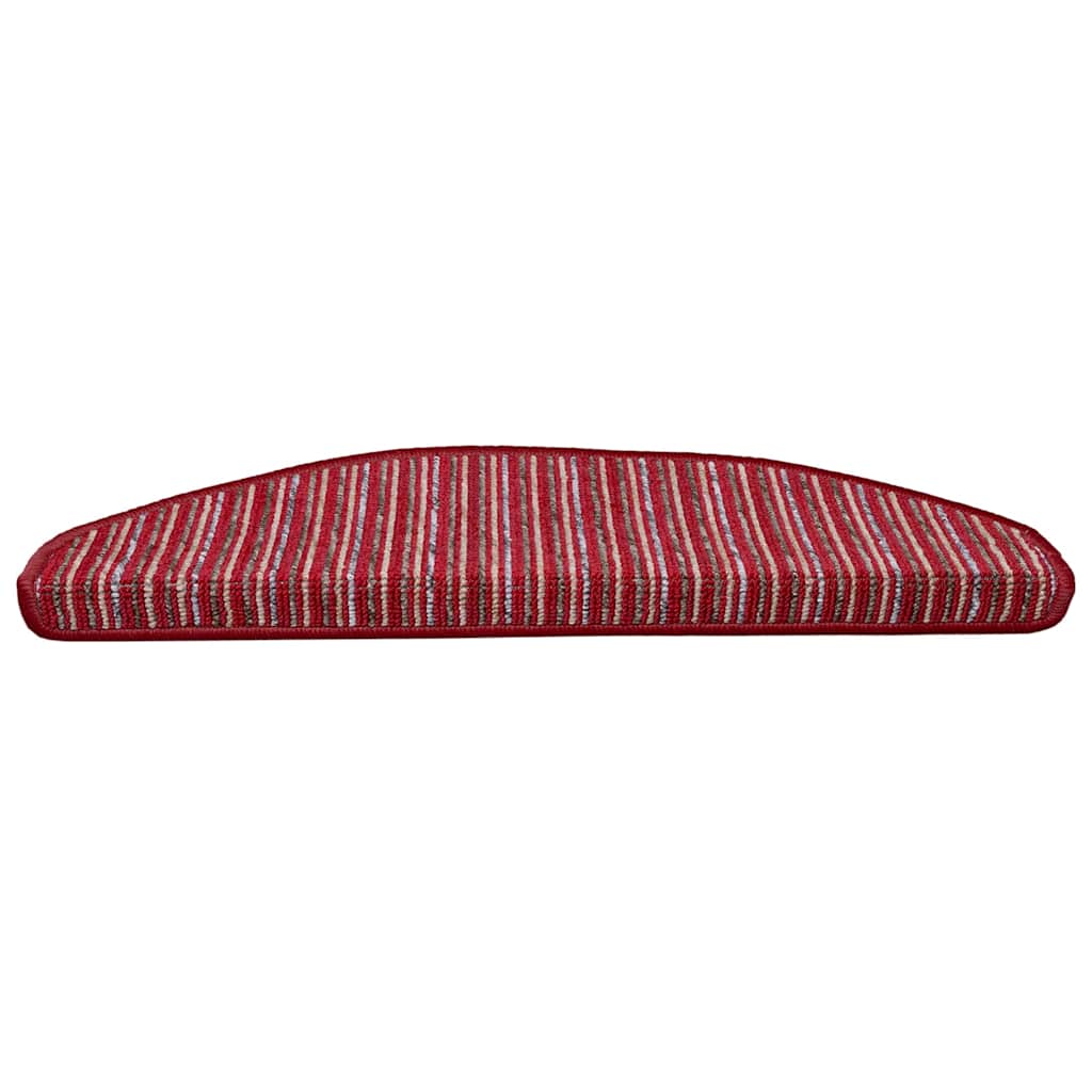 Tappetini per scale autoadesivi 15 pz 65 x 21 x 4 cm Non-Slip
