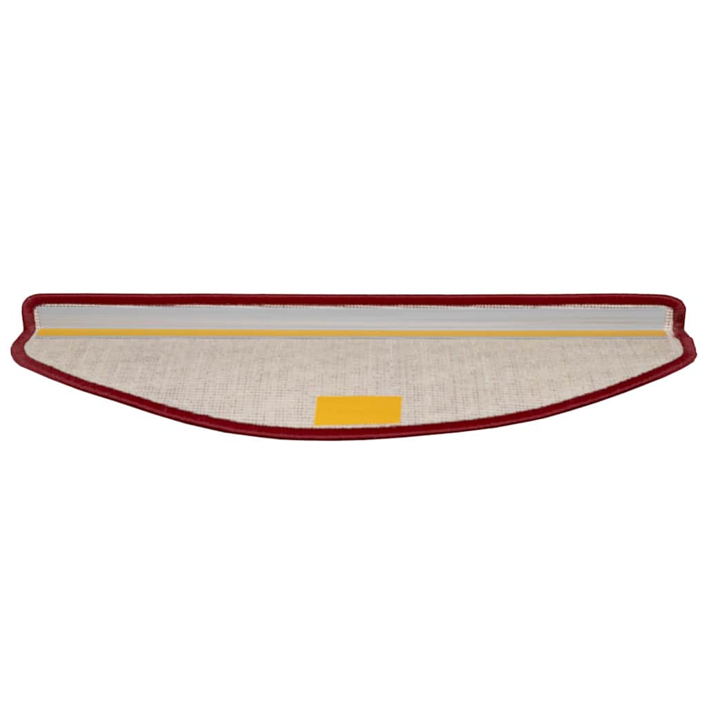 Tappetini per scale autoadesivi 15 pz 65 x 21 x 4 cm Non-Slip