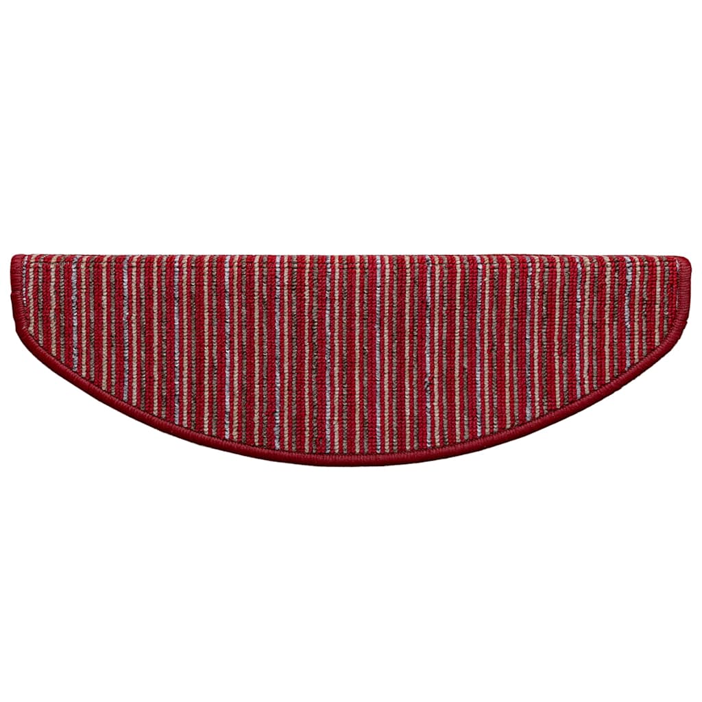 Tappetini per scale autoadesivi 15 pz 65 x 21 x 4 cm Non-Slip