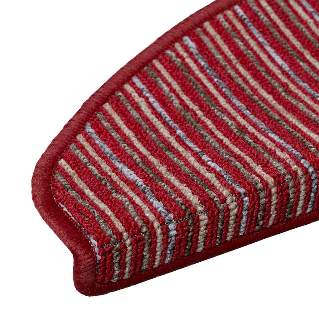 Tappetini per scale autoadesivi 15 pz 65 x 21 x 4 cm Non-Slip