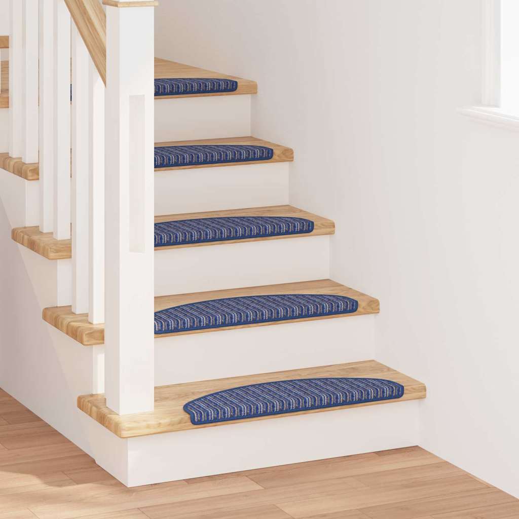 Tappetini per scale autoadesivi 15 pz 65 x 21 x 4 cm Non-Slip