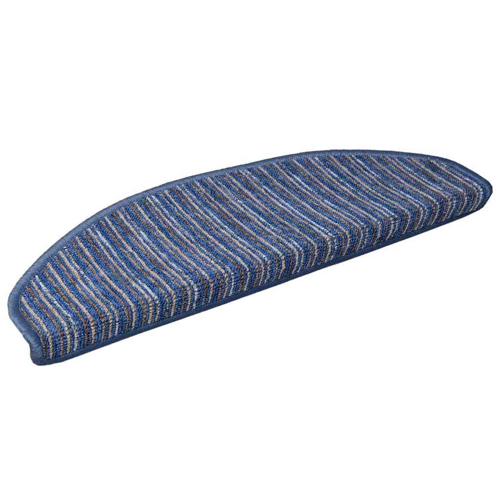 Tappetini per scale autoadesivi 15 pz 65 x 21 x 4 cm Non-Slip