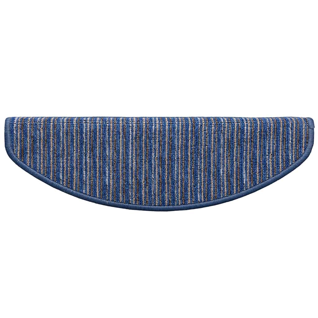 Tappetini per scale autoadesivi 15 pz 65 x 21 x 4 cm Non-Slip