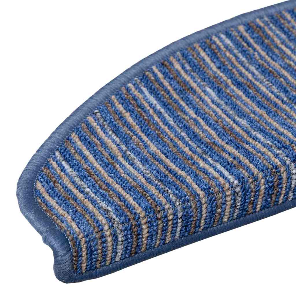 Tappetini per scale autoadesivi 15 pz 65 x 21 x 4 cm Non-Slip