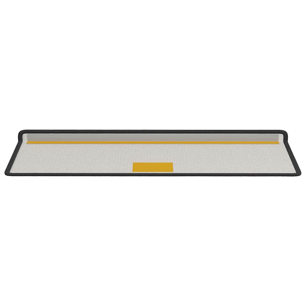 Tappetini per scale autoadesivi 15 pz 65 x 21 x 4 cm Non-Slip