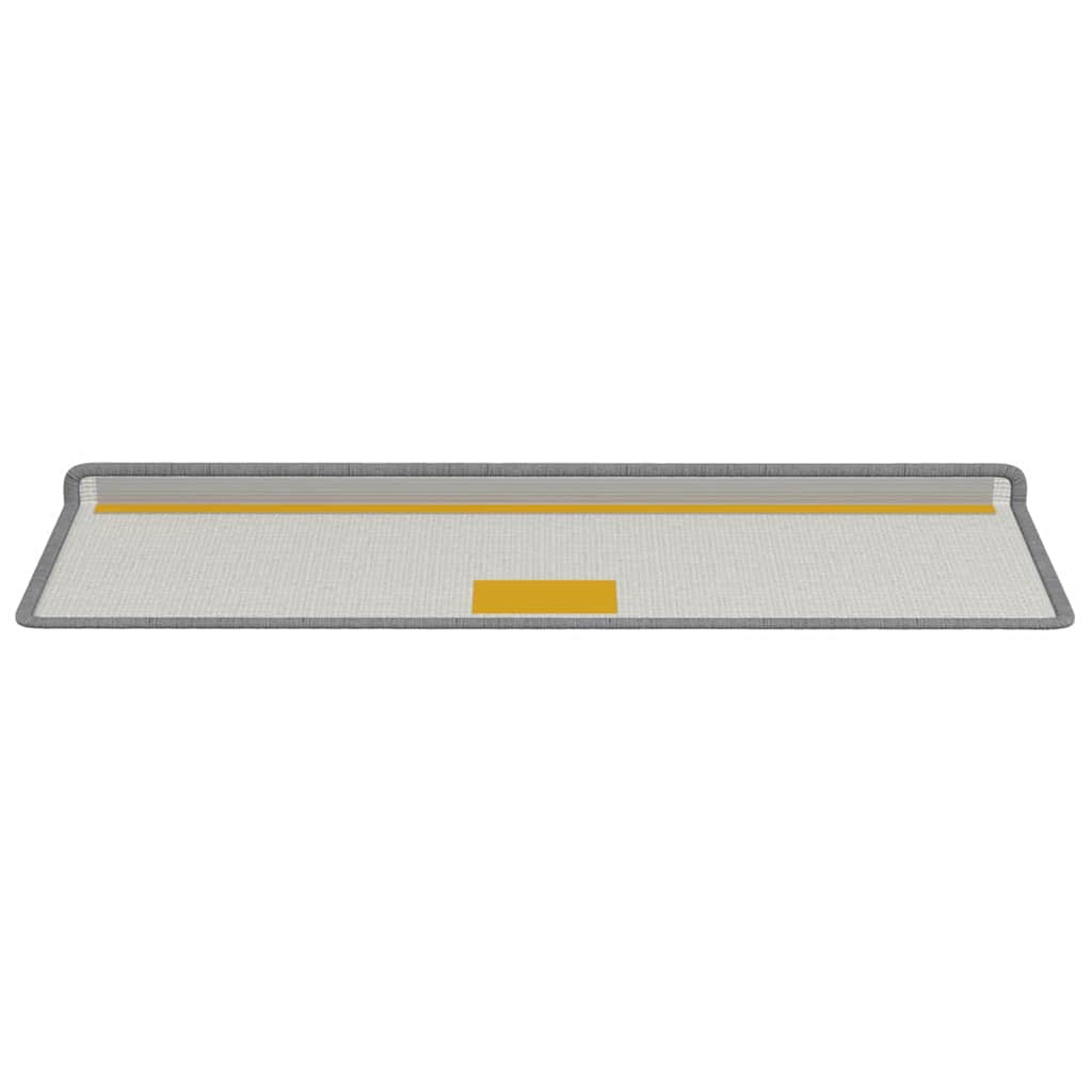 Tappetini per scale autoadesivi 15 pz 65 x 21 x 4 cm Non-Slip