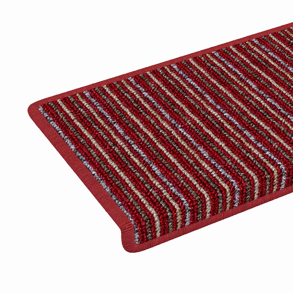 Tappetini per scale autoadesivi 15 pz 65 x 21 x 4 cm Non-Slip
