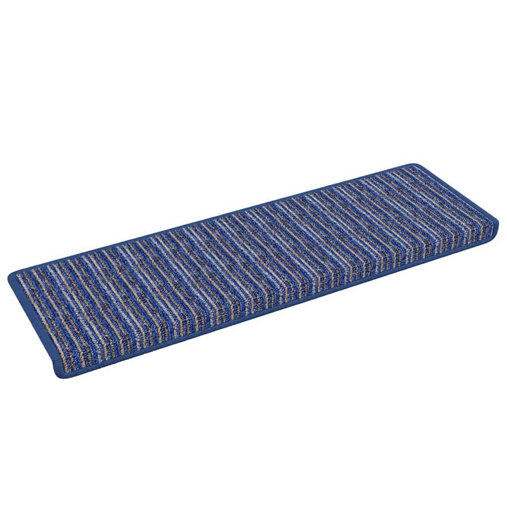 Tappetini per scale autoadesivi 15 pz 65 x 21 x 4 cm Non-Slip