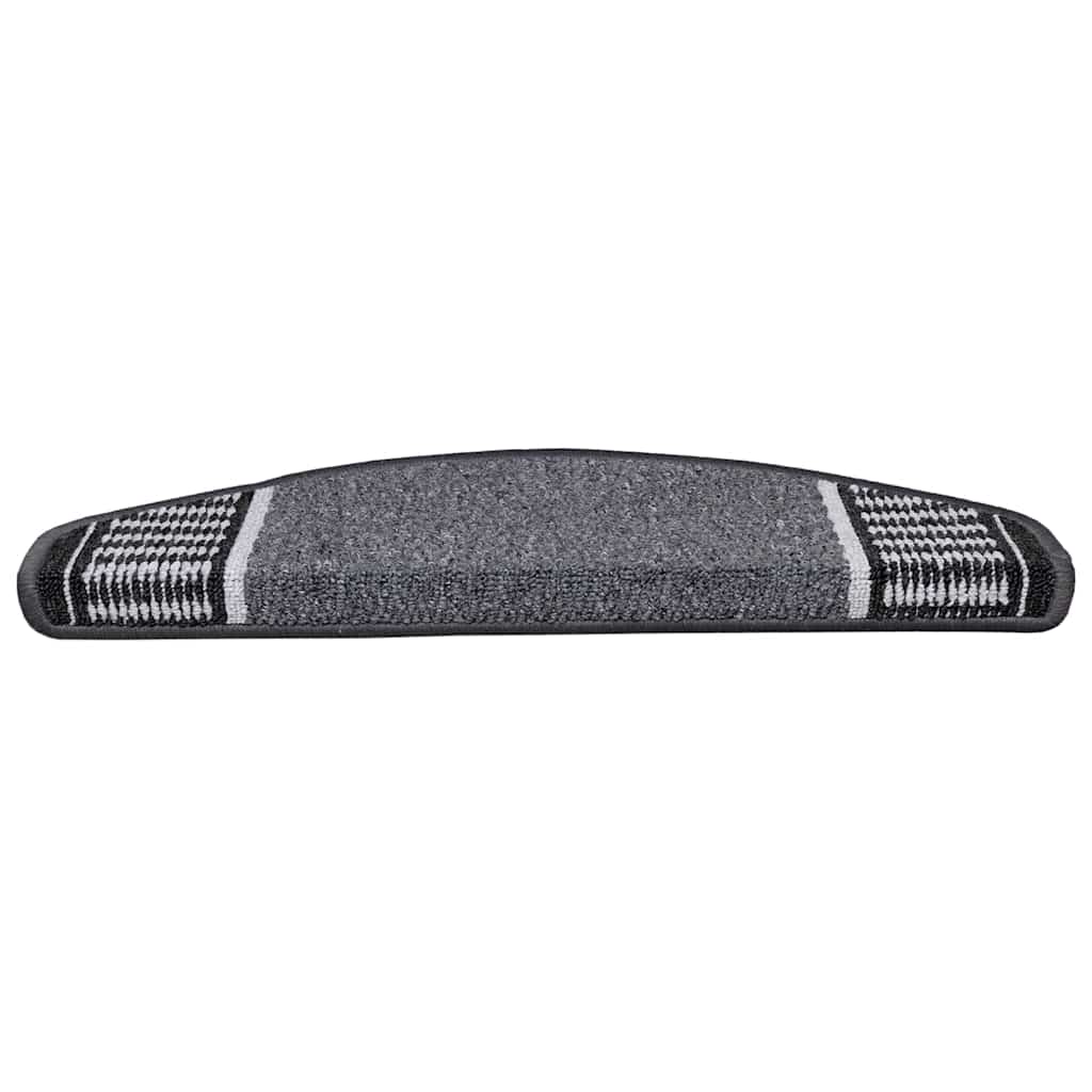 Tappetini per scale autoadesivi 15 pz 65 x 21 x 4 cm Non-Slip