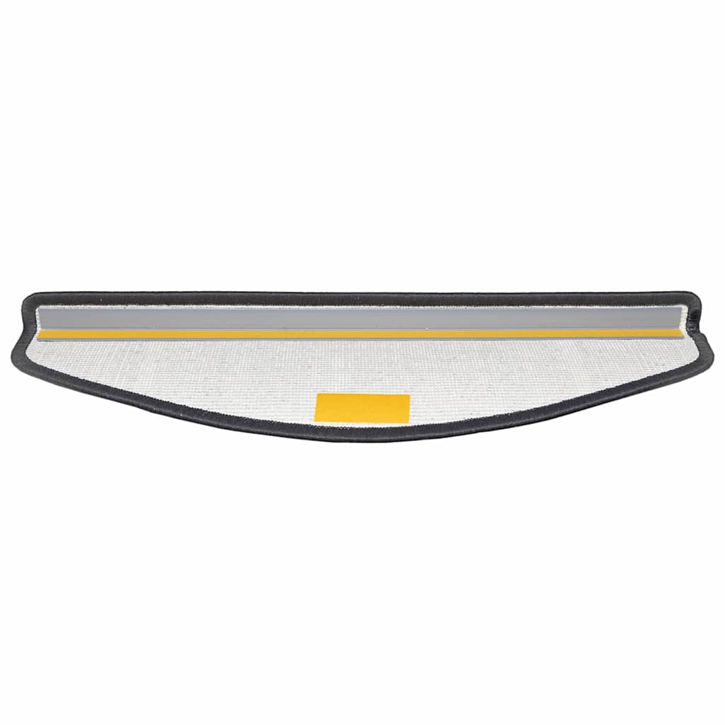 Tappetini per scale autoadesivi 15 pz 65 x 21 x 4 cm Non-Slip