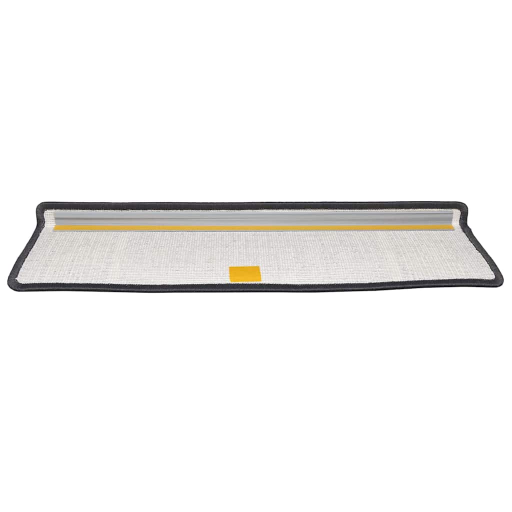 Tappetini per scale autoadesivi 15 pz 65 x 21 x 4 cm Non-Slip