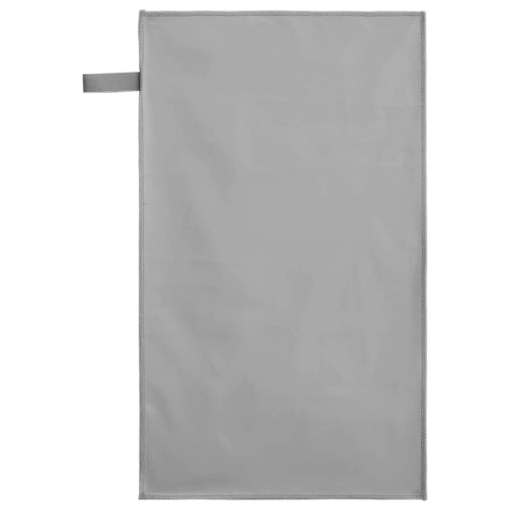 Asciugamani Sportivi 2 pz Grigio scuro 50 x 30 cm