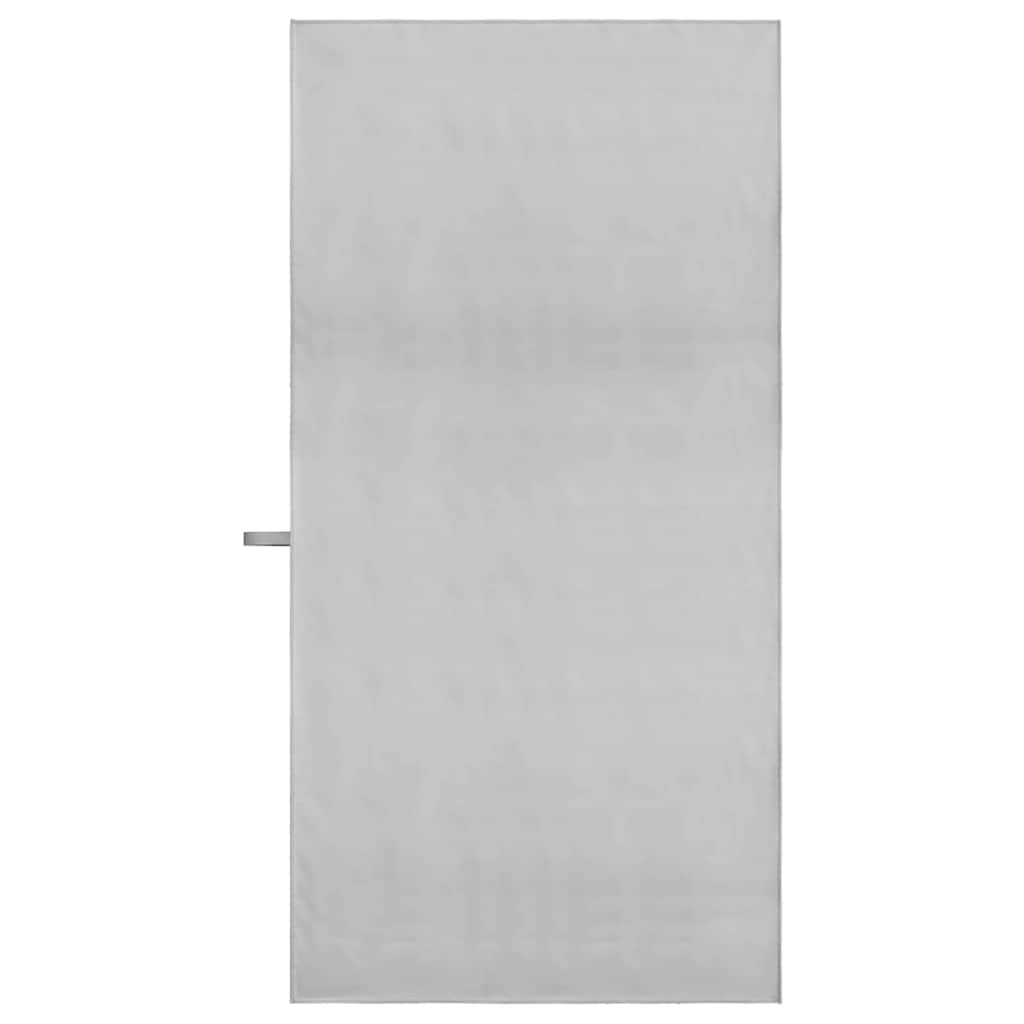 Asciugamani Sportivi 2 pz Grigio 140 x 70 cm