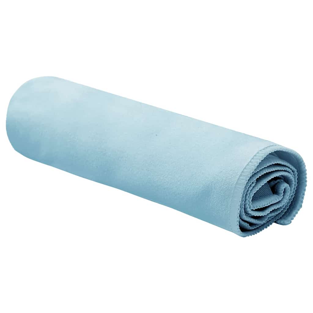 Asciugamani Sportivi 2 pz Blu 50 x 30 cm