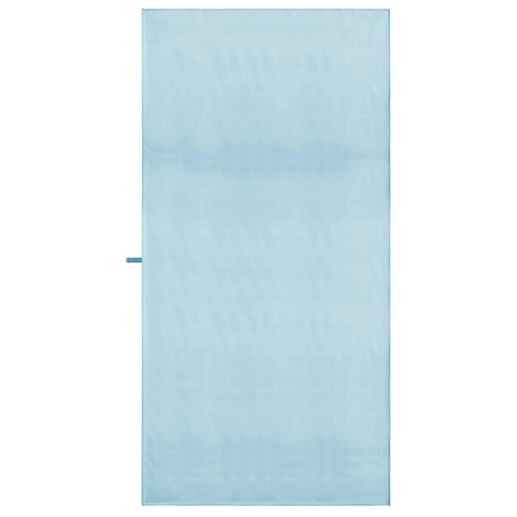 Asciugamani Sportivi 2 pz Blu 180 x 90 cm