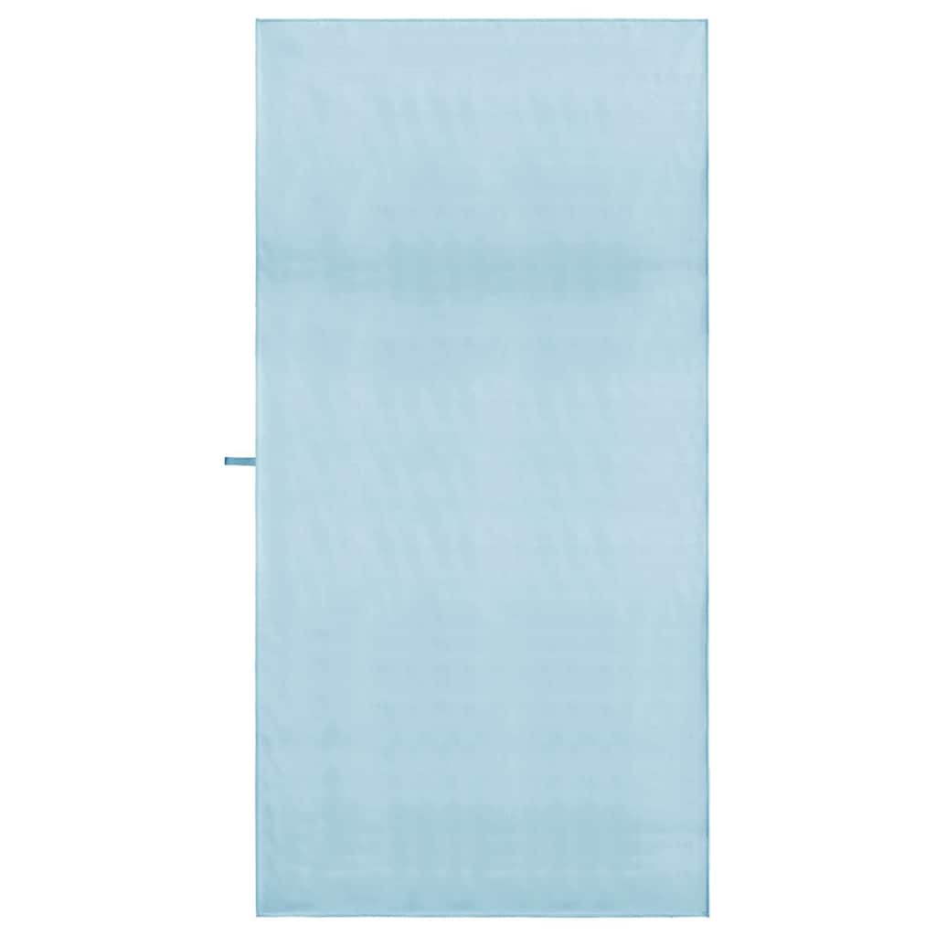 Asciugamani Sportivi 2 pz Blu 200 x 100 cm