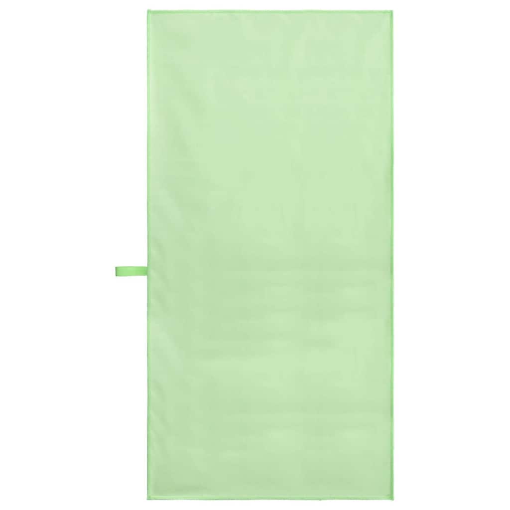 Asciugamani Sportivi 2 pz Verde 100 x 50 cm