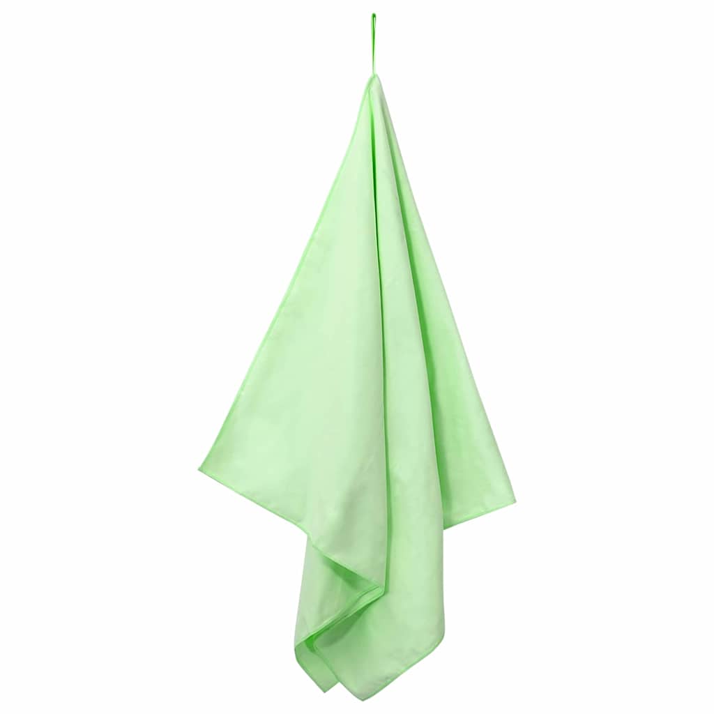 Asciugamani Sportivi 2 pz Verde 140 x 70 cm