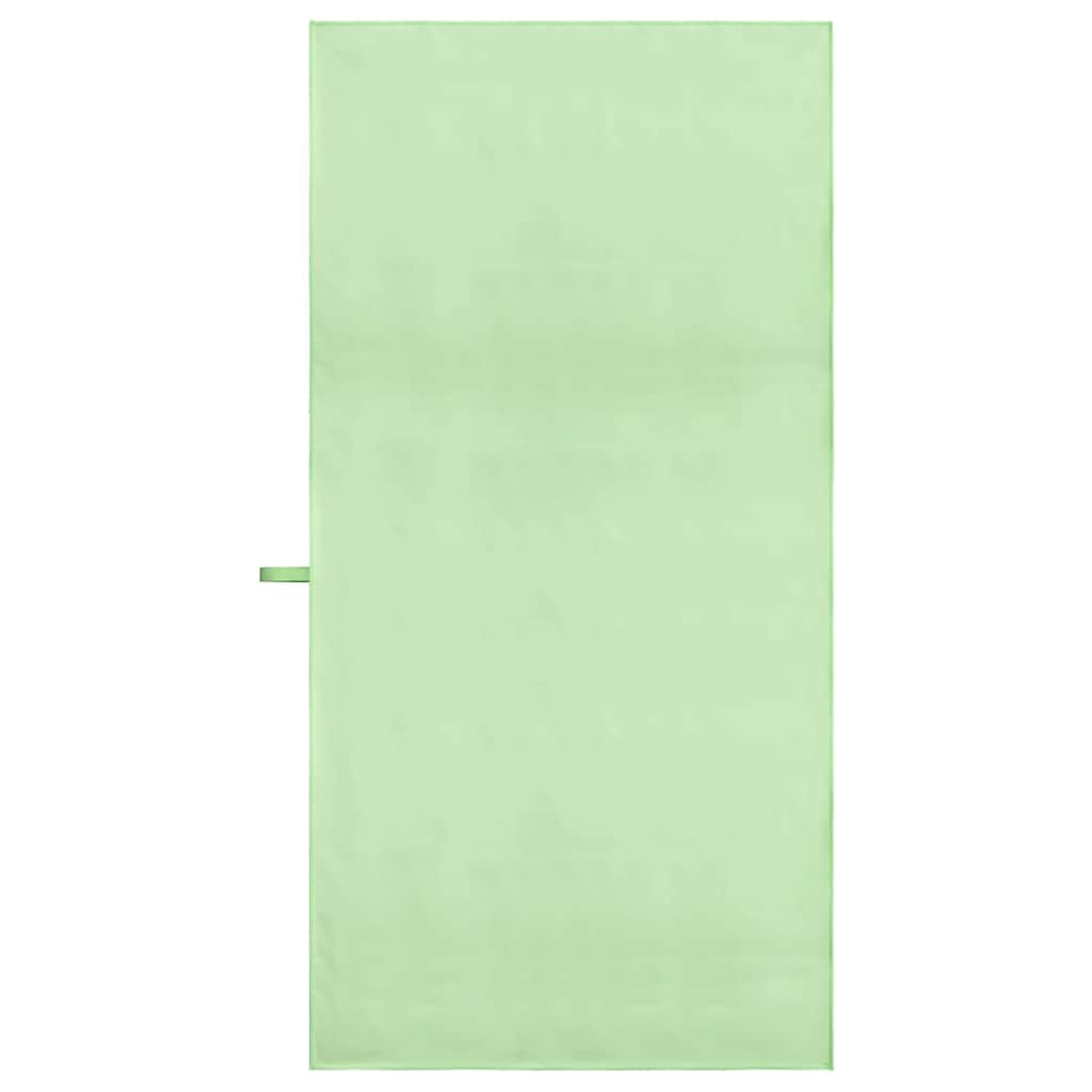 Asciugamani Sportivi 2 pz Verde 140 x 70 cm