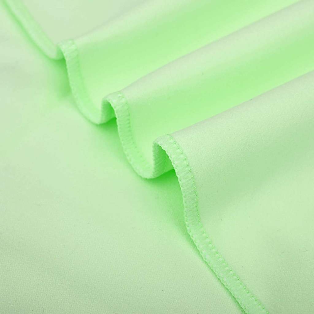 Asciugamani Sportivi 2 pz Verde 180 x 90 cm