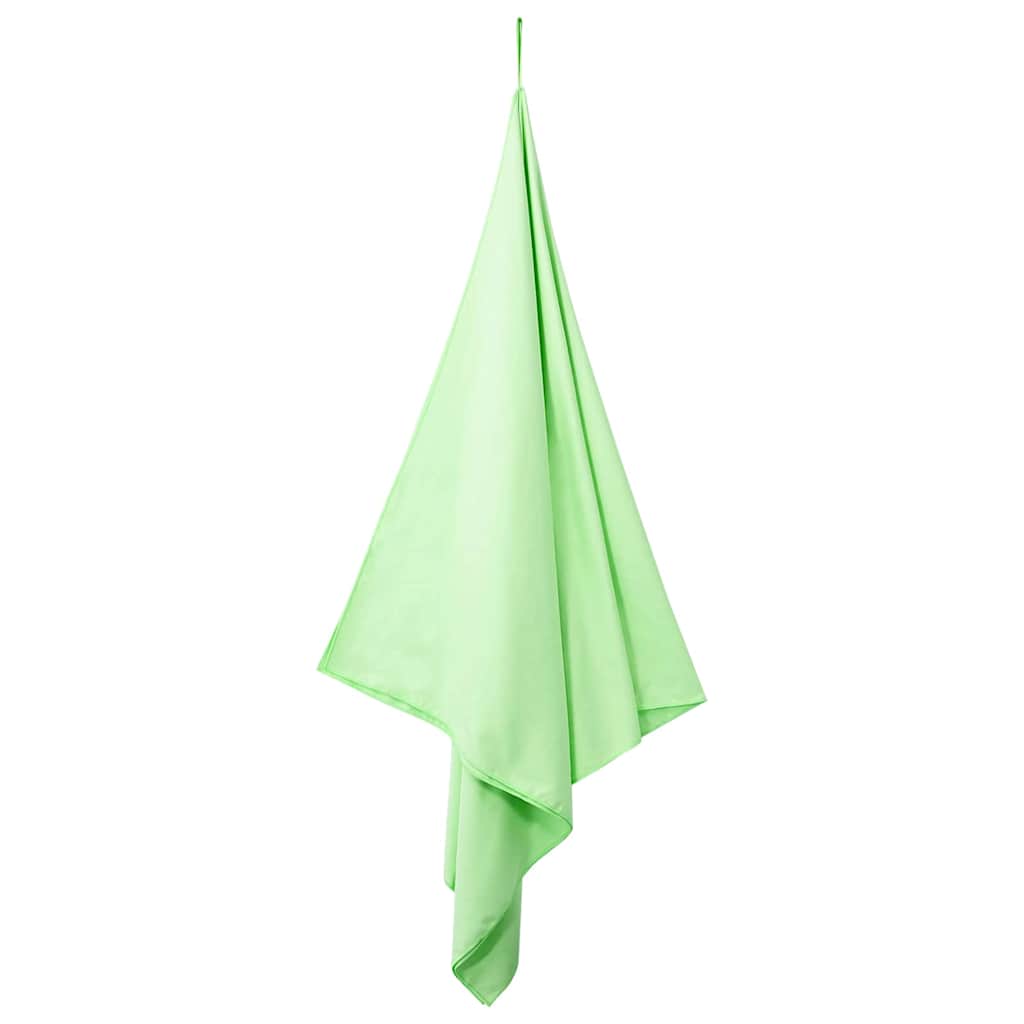Asciugamani Sportivi 2 pz Verde 200 x 100 cm