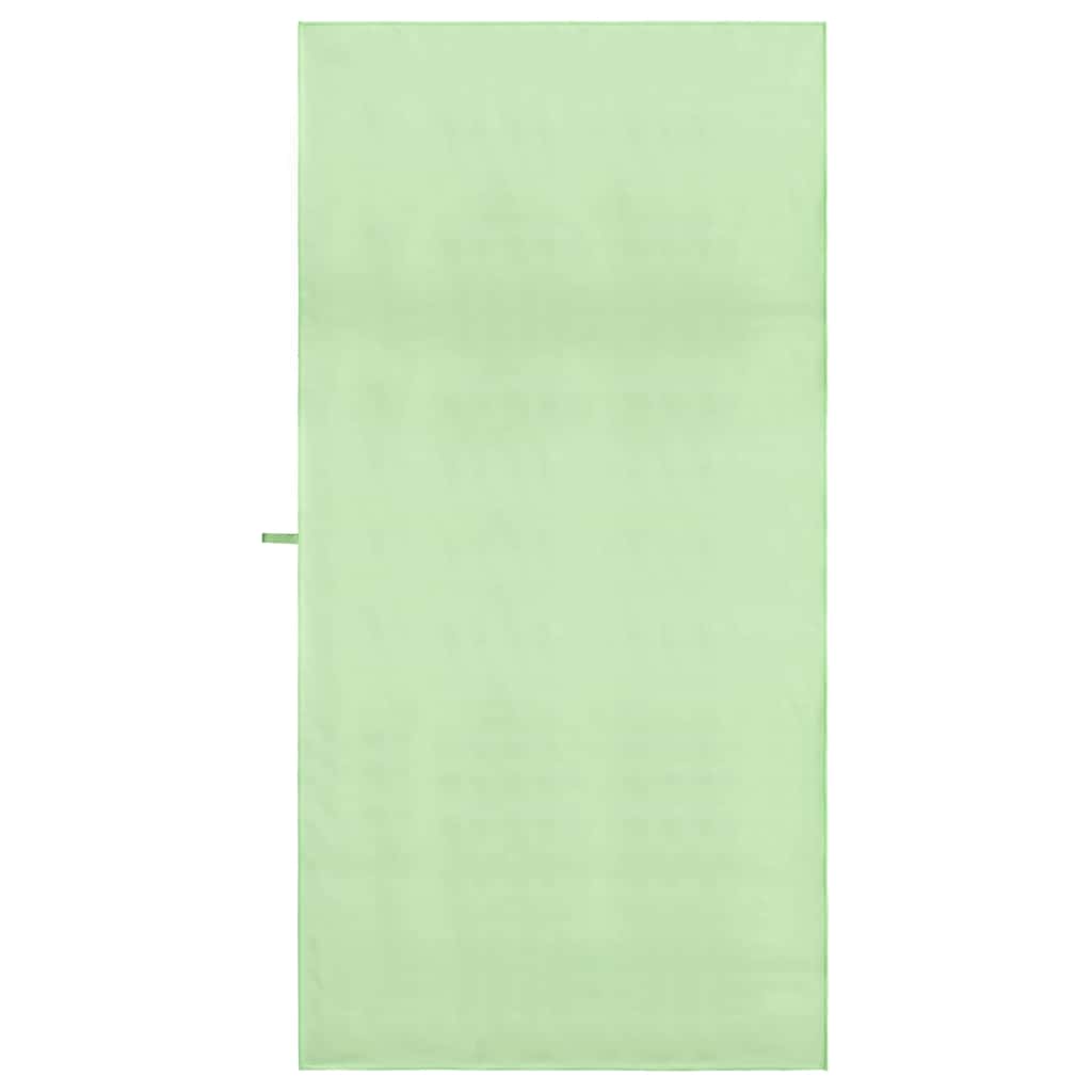 Asciugamani Sportivi 2 pz Verde 200 x 100 cm
