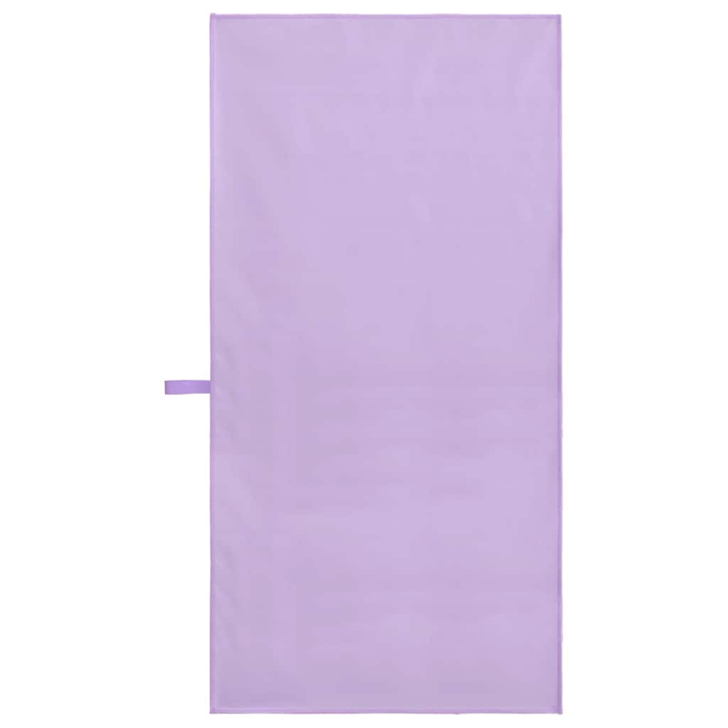 Asciugamani Sportivi 2 pz Viola 100 x 50 cm