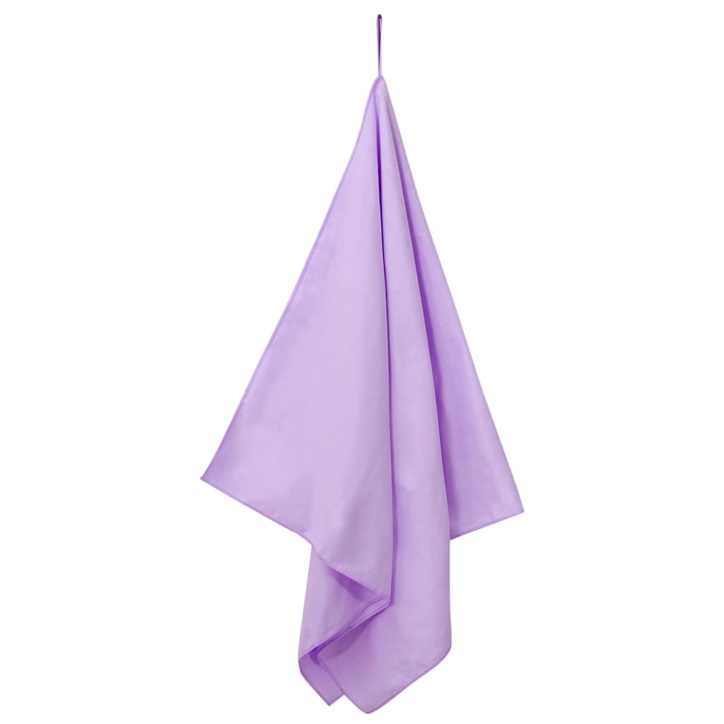 Asciugamani Sportivi 2 pz Viola 140 x 70 cm