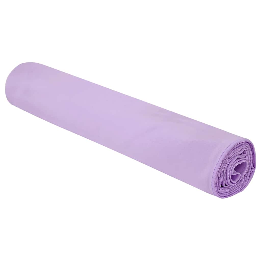 Asciugamani Sportivi 2 pz Viola 180 x 90 cm