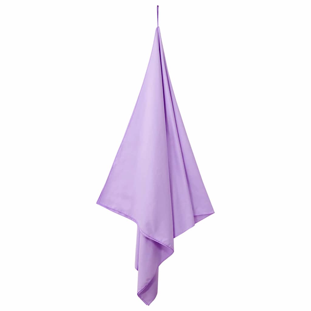 Asciugamani Sportivi 2 pz Viola 180 x 90 cm