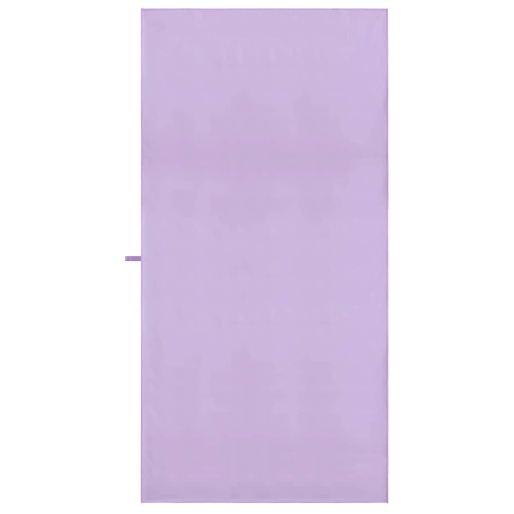 Asciugamani Sportivi 2 pz Viola 180 x 90 cm