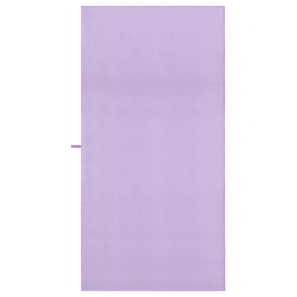 Asciugamani Sportivi 2 pz Viola 200 x 100 cm