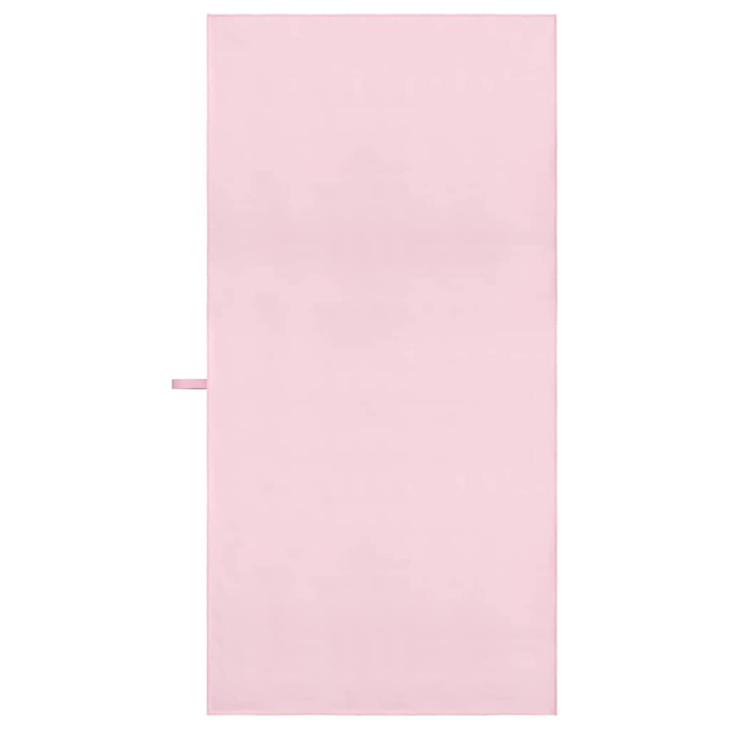 Asciugamani Sportivi 2 pz Rosa 140 x 70 cm