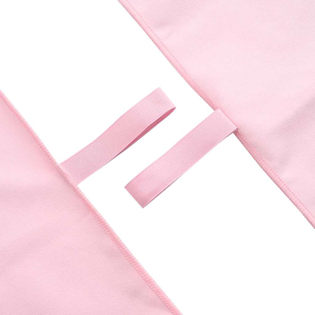 Asciugamani Sportivi 2 pz Rosa 140 x 70 cm