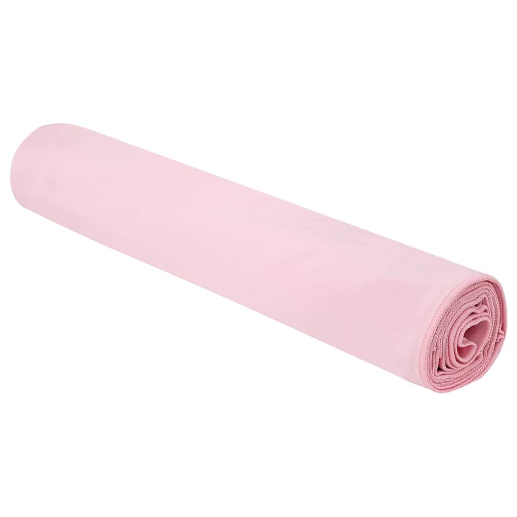 Asciugamani Sportivi 2 pz Rosa 180 x 90 cm