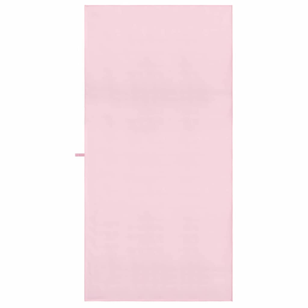 Asciugamani Sportivi 2 pz Rosa 180 x 90 cm