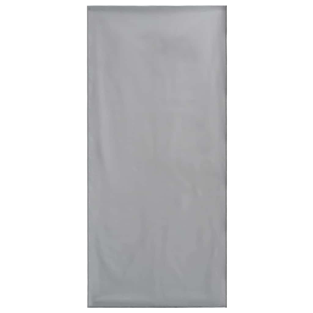 Asciugamani per Sedia Outdoor 2 pz Grigio Scuro 130 x 60 cm