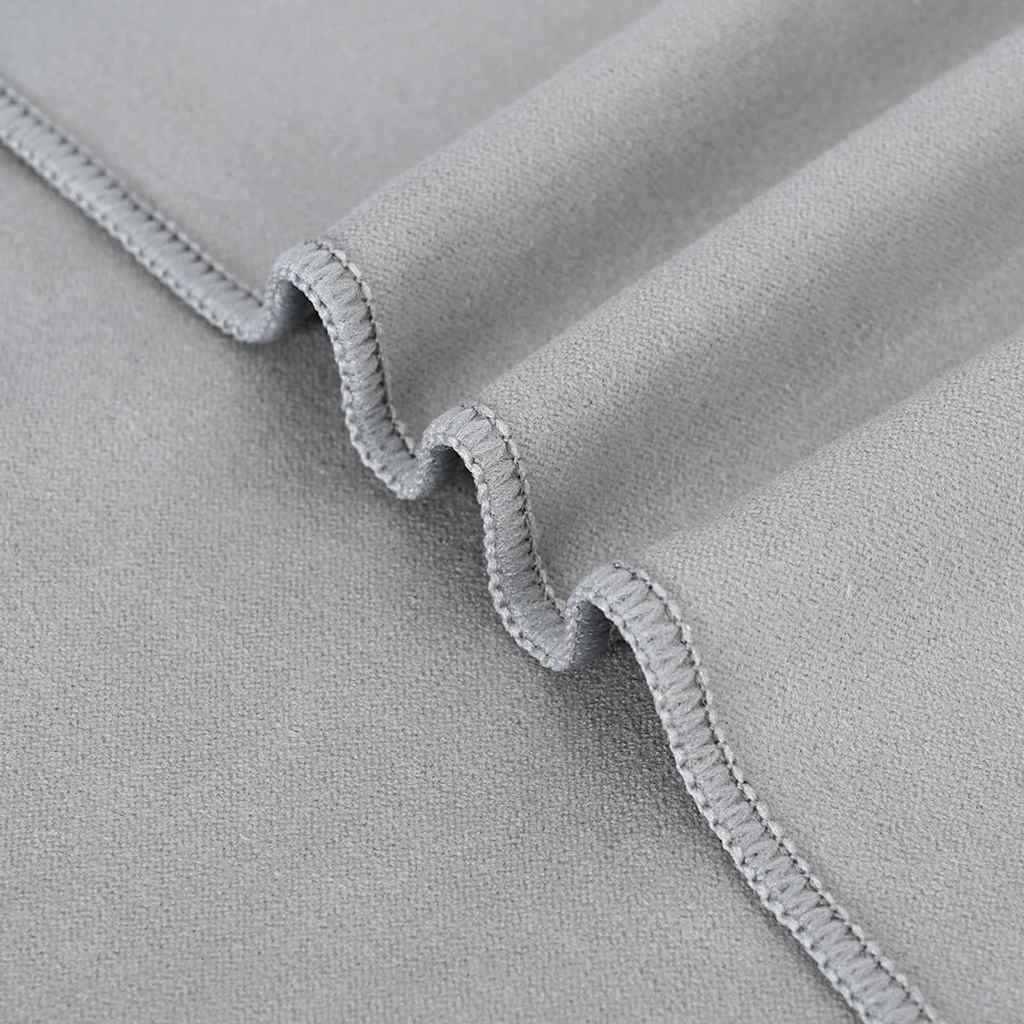 Asciugamani per Sedia Outdoor 2 pz Grigio Scuro 130 x 60 cm