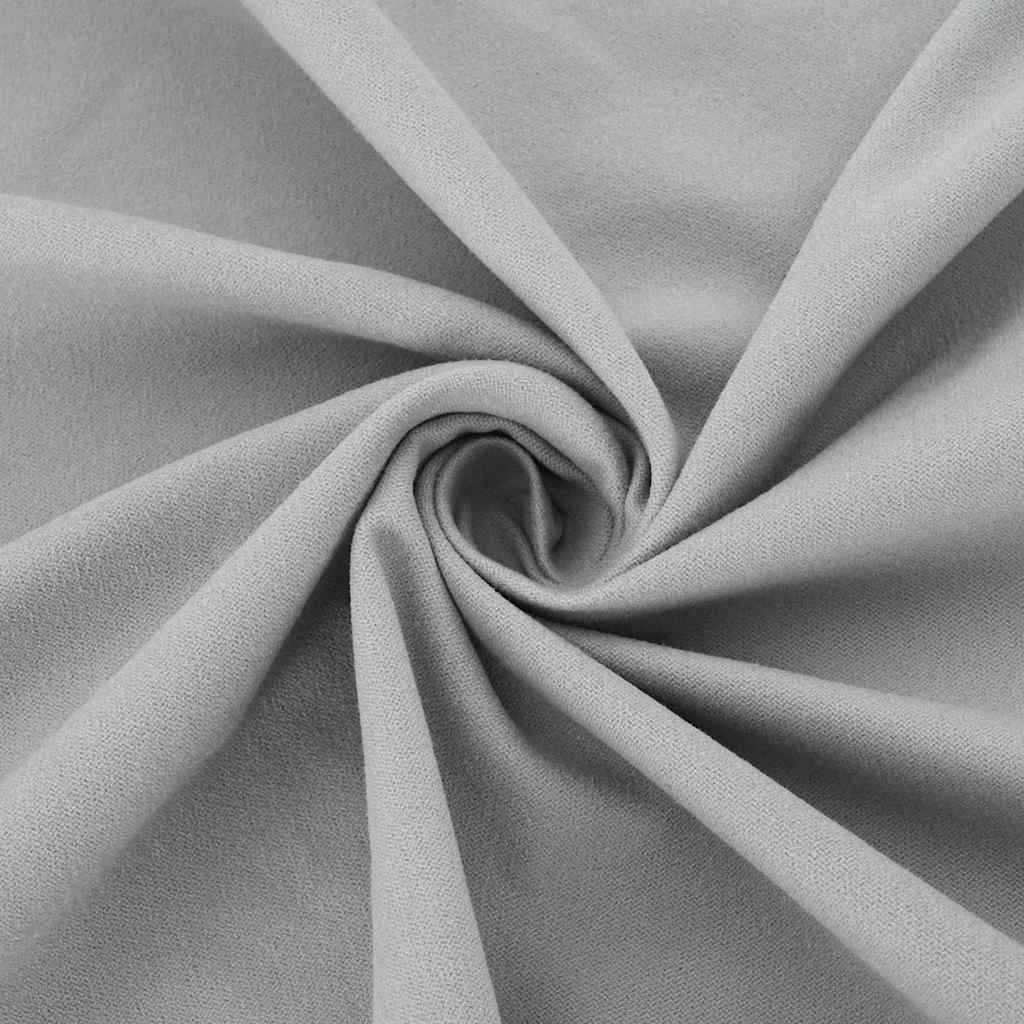 Asciugamani per Sedia Outdoor 2 pz Grigio Scuro 130 x 60 cm