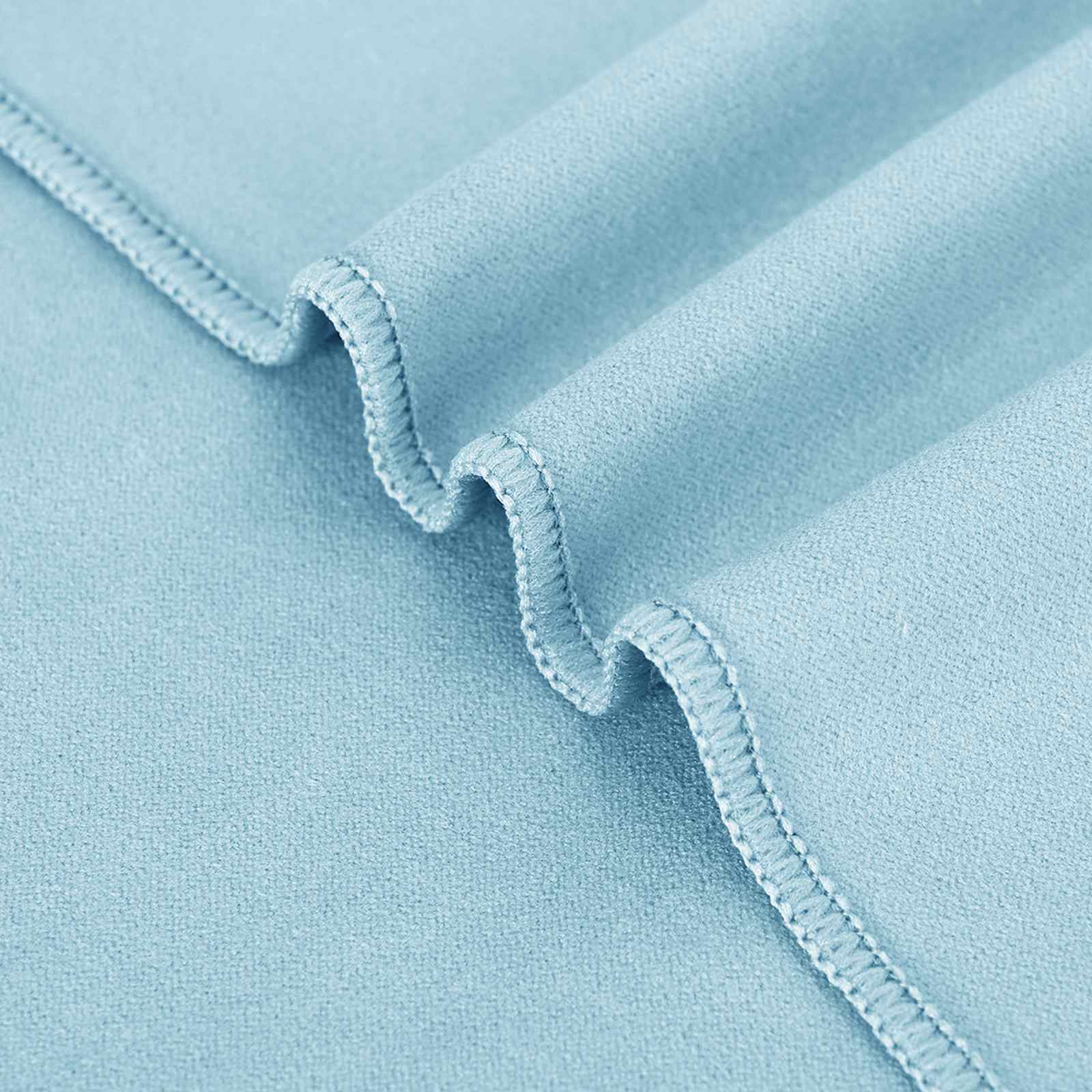 Asciugamani per Sedia Outdoor 2 pz Blu 130 x 60 cm