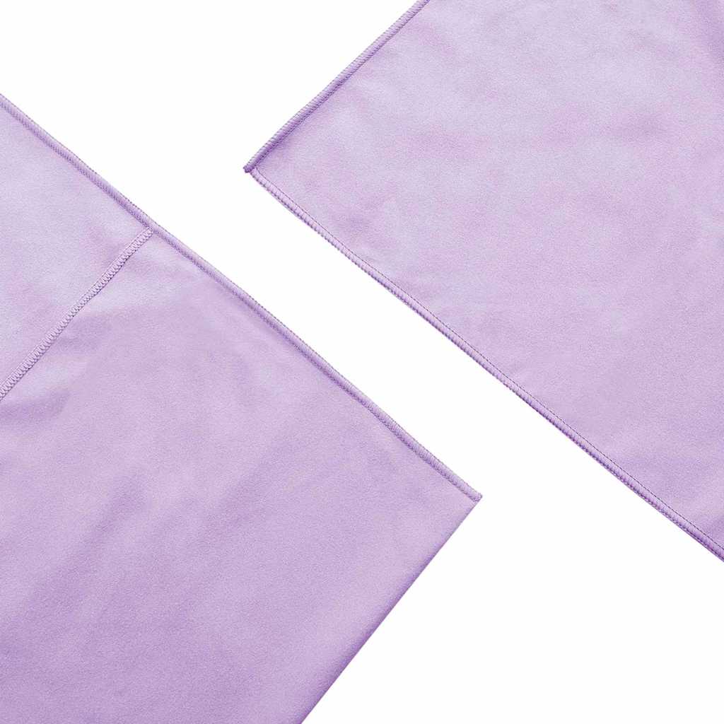 Asciugamani per Sedia Outdoor 2 pz Viola 130 x 60 cm