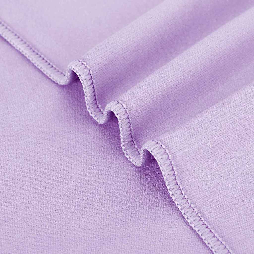 Asciugamani per Sedia Outdoor 2 pz Viola 130 x 60 cm